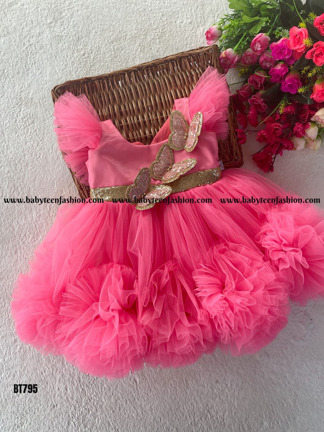 BT795 Butterfly Gown