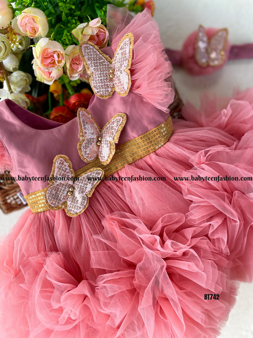 BT742 Butterfly Frock