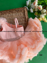 Load image into Gallery viewer, BT807 Double Bow Ruffle Gown
