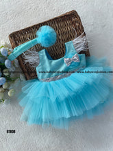 Load image into Gallery viewer, BT808 Feather Party Wear Frock
