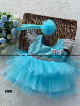 Load image into Gallery viewer, BT808 Feather Party Wear Frock
