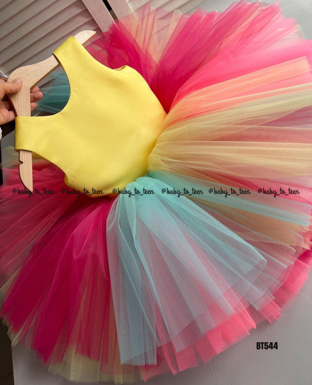 BT544 Multicolour Frock