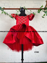 Load image into Gallery viewer, BT1080 Crimson Jewel Party Dress - Where Elegance Meets Enchantment!

