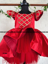 Load image into Gallery viewer, BT1080 Red Highlow Frock
