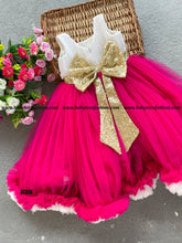 Load image into Gallery viewer, BT816 Royal Ribbon Festive Frock – Embrace the Elegance!
