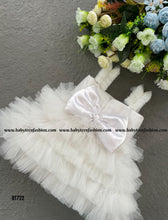 Load image into Gallery viewer, BT722 Angel&#39;s Whisper: Pure White Celebration Dress
