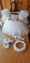 Load image into Gallery viewer, BT304 Pearl Embellish  Birthday Party wear Frock
