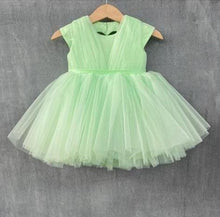 Load image into Gallery viewer, BT299 Best Seller Semi Party Wear Frock with Huge Back Bow
