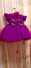 Load image into Gallery viewer, BT299 Best Seller Semi Party Wear Frock with Huge Back Bow
