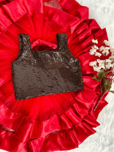 Load image into Gallery viewer, BT442 Glamour Glitz Red &amp; Sequin Dress – Shine at Every Party!
