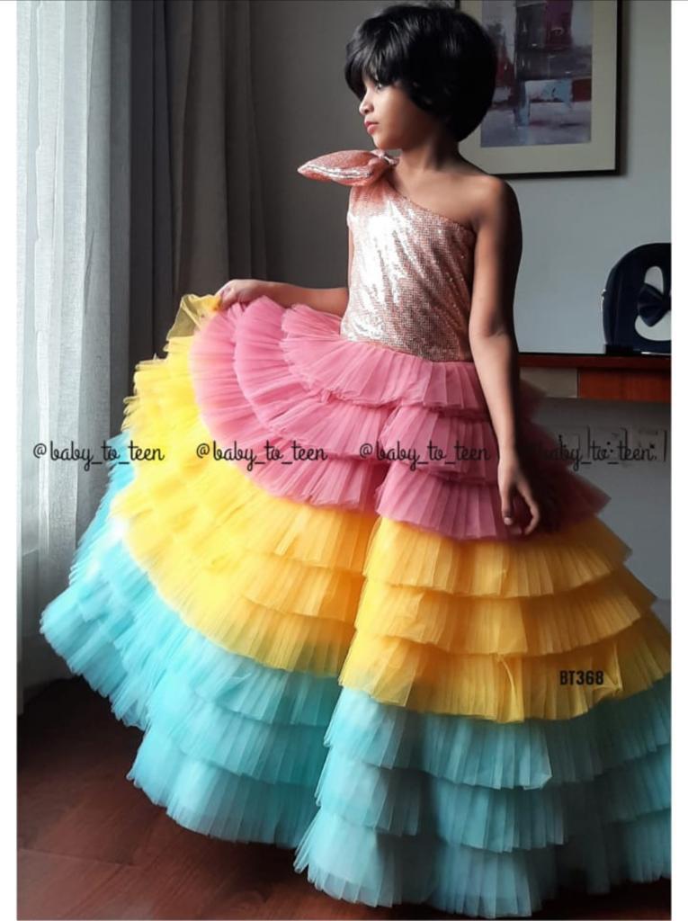BT368 Multicolour Frock