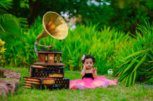 Load image into Gallery viewer, BT379 Pink Black Retro Frock
