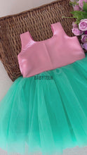 Load and play video in Gallery viewer, BT409 Ocean Colour Frock
