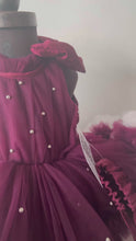 Load and play video in Gallery viewer, BT1385 Party Wear Ruffle Multicolour Frock for Baby Girls
