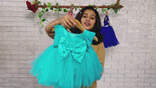 Load and play video in Gallery viewer, BT455 Comfortable Semi Party Wear Frock

