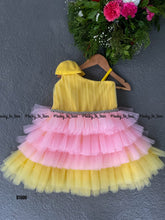 Load image into Gallery viewer, BT600 Pink Yellow Frock
