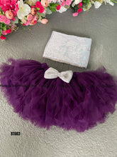 Load image into Gallery viewer, BT603 Enchanted Evening Skirt - Royal Amethyst Shimmer
