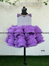Load image into Gallery viewer, BT1192 Luxury Designer  Partywear Frock for Birthday
