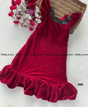 Load image into Gallery viewer, BT615 Velvet Frock
