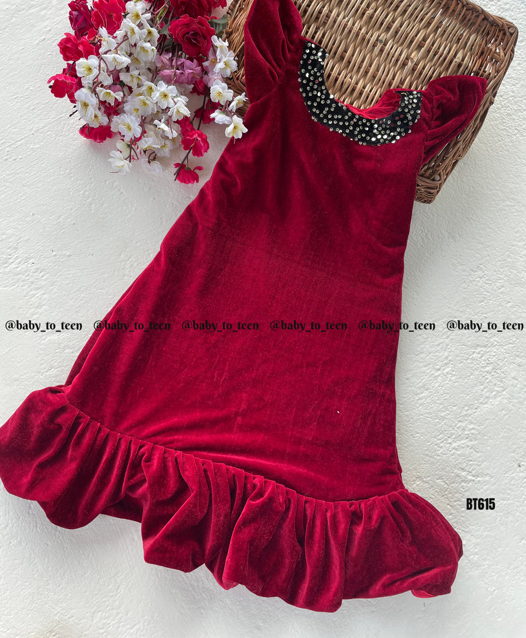 BT615 Velvet Frock