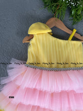 Load image into Gallery viewer, BT600 Pink Yellow Frock

